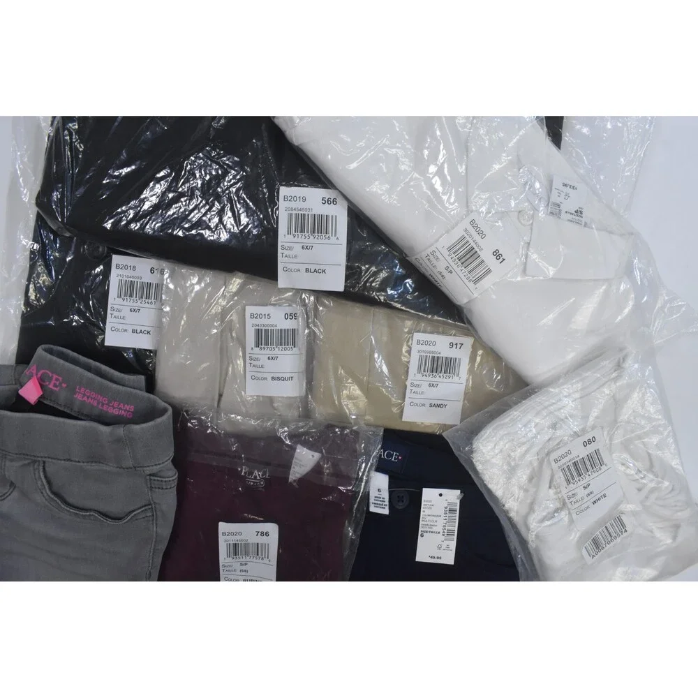 The Children's Place Bulk Lot Of 22 Girls Size Small 6/7 Mix Season Tops Bottoms